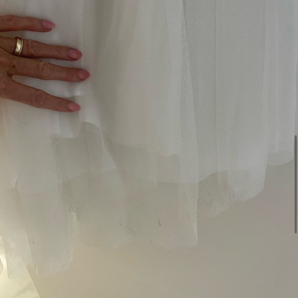 Chasing Unicorns Moonlight Mile White Tulle Skirt Medium - Picture 5 of 10